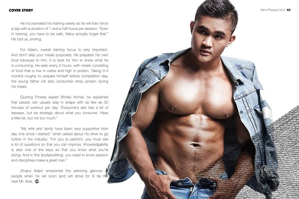 Zmarul Al-Adam @ Men's Physique Malaysia vol.5 March 2016