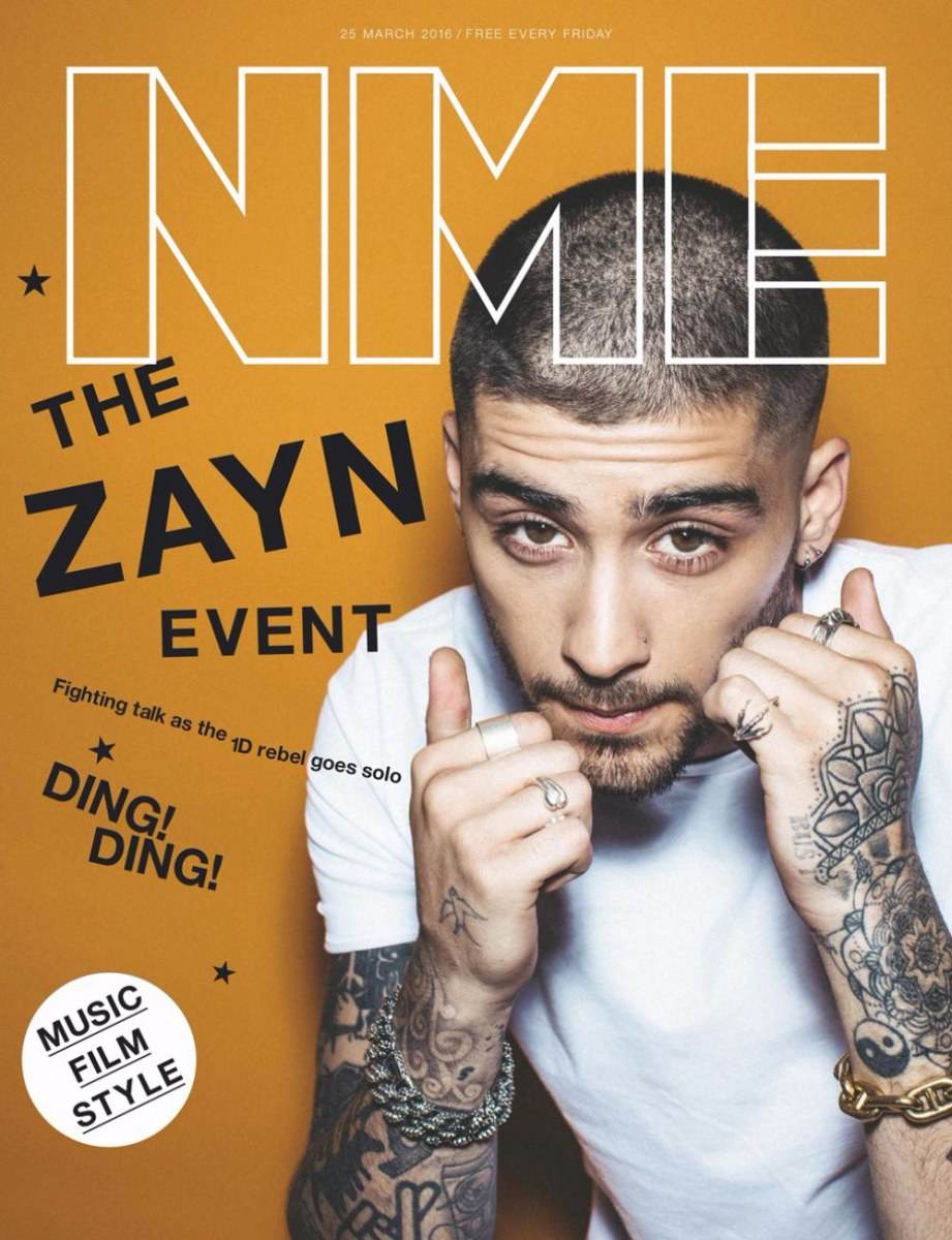 Zayn Malik @ NME Magazine March 2016