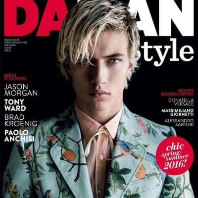 Lucky Blue Smith @ DAMAN Style S/S 2016