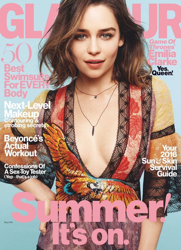 Emilia Clarke @ Glamour US May 2016