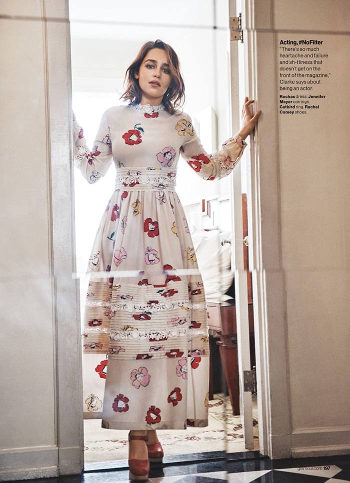 Emilia Clarke @ Glamour US May 2016