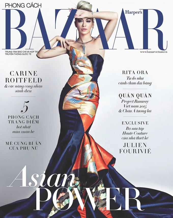 Rita Ora @ Harper's Bazaar Vietnam March 2016