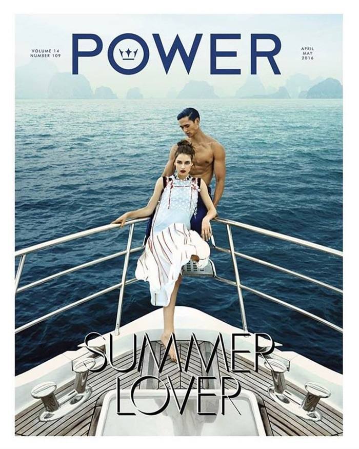 Tim Maiau & Maria Gornostaeva @ Power Magazine issue 109 April 2016