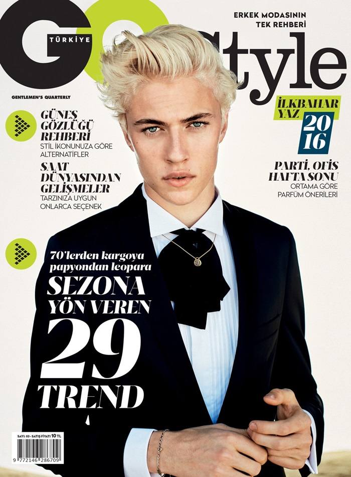 Lucky Blue Smith @ GQ Style Turkey S/S 2016