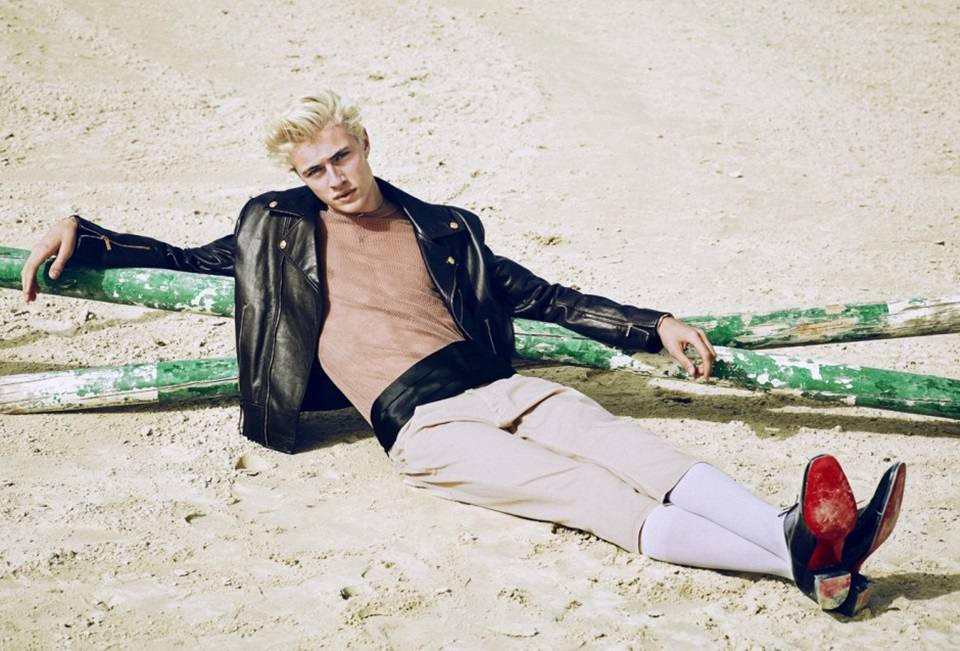 Lucky Blue Smith @ GQ Style Turkey S/S 2016