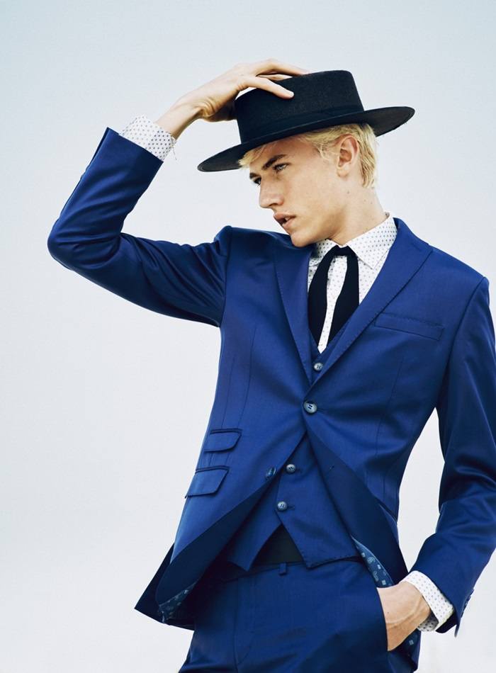 Lucky Blue Smith @ GQ Style Turkey S/S 2016