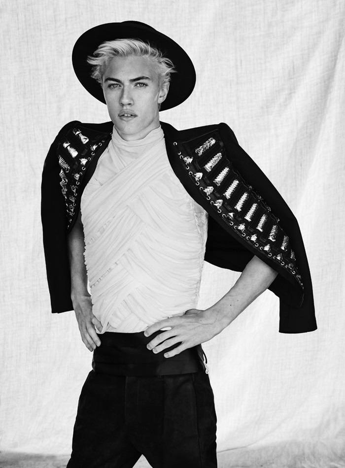 Lucky Blue Smith @ GQ Style Turkey S/S 2016