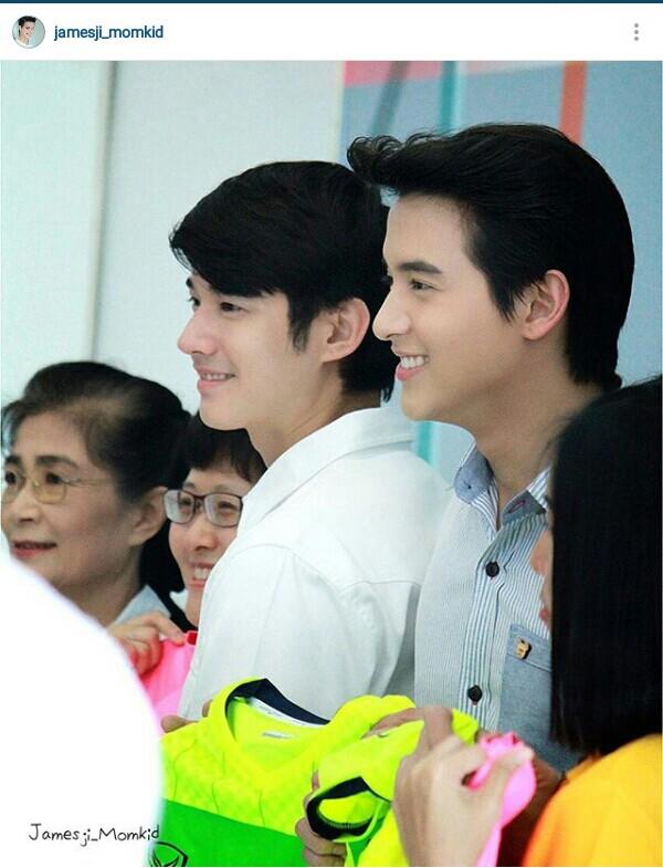 เมื่อ "มาริโอ้" และ "เจมส์จิ"มาเจอกัน ความน่ารักคูณสอง