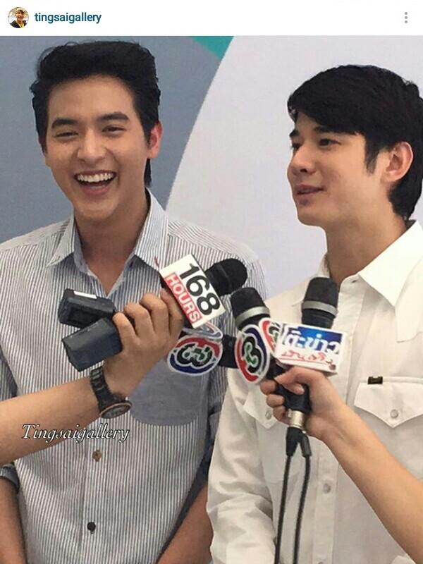 เมื่อ "มาริโอ้" และ "เจมส์จิ"มาเจอกัน ความน่ารักคูณสอง