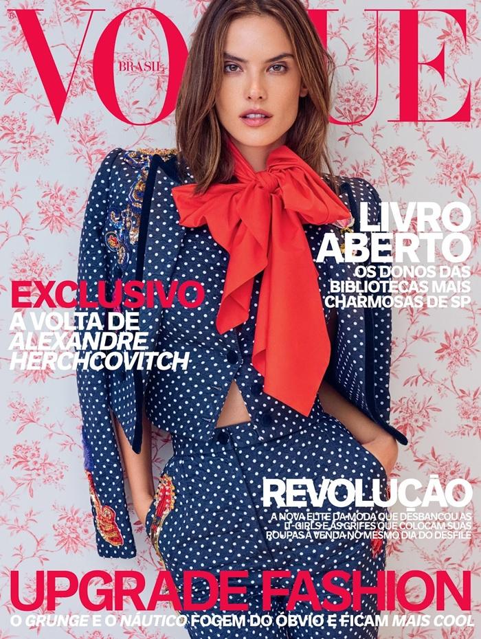 Alessandra Ambrosio @ Vogue Brazil April 2016