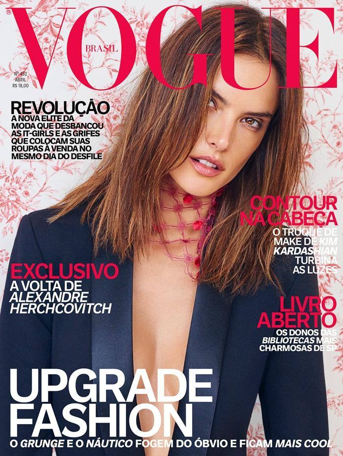 Alessandra Ambrosio @ Vogue Brazil April 2016