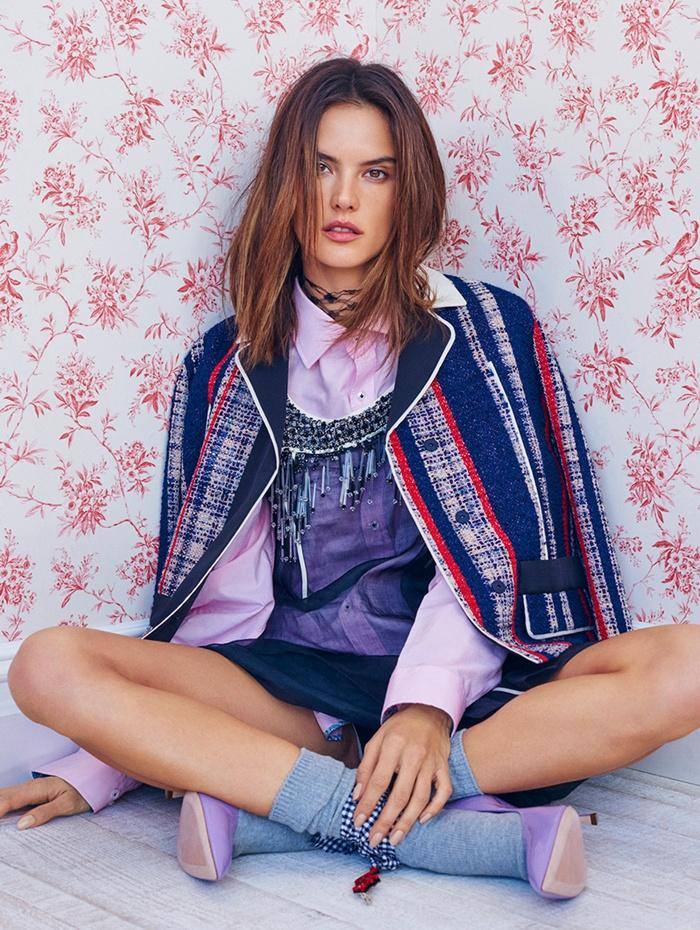 Alessandra Ambrosio @ Vogue Brazil April 2016