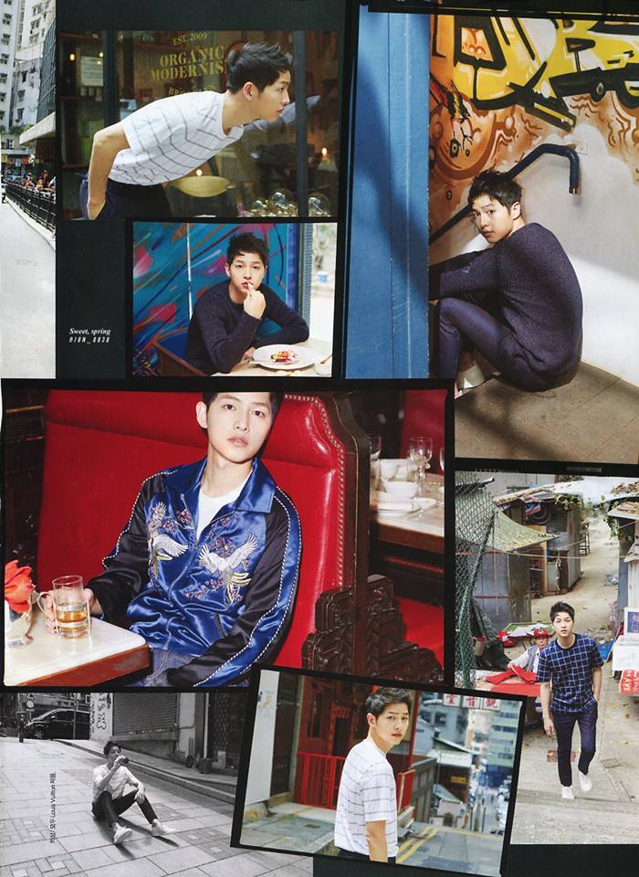 Song Joong Ki @ Harper's Bazaar Korea May 2016