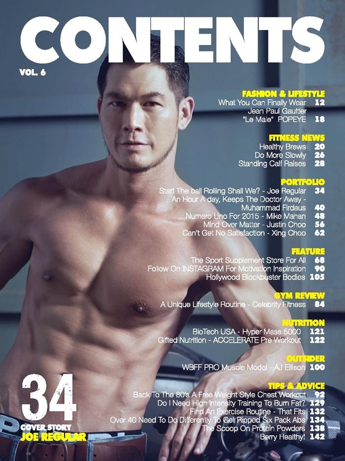Joe Regular @ Men's Physique Malaysia vol.6 May 2016