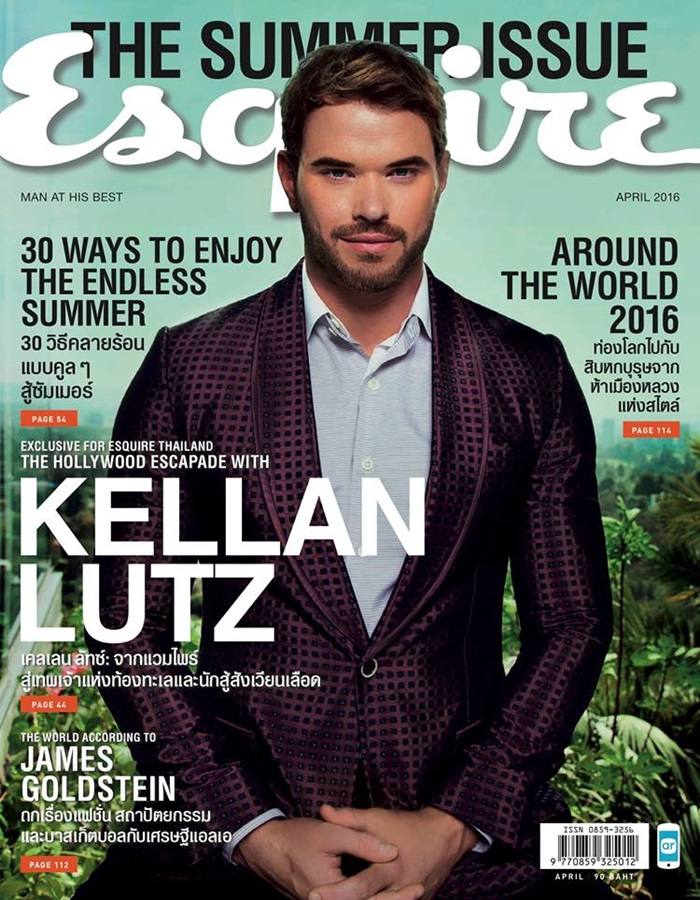 Kellan Lutz @ Esquire Thailand April 2016