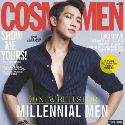 Rain,Jin Goo & Lee Jinki @ Cosmo Men Korea May 2016