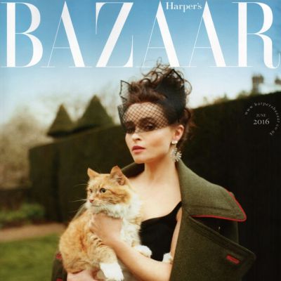 Helena Bonham Carter @ Harper's Bazaar UK June 2016