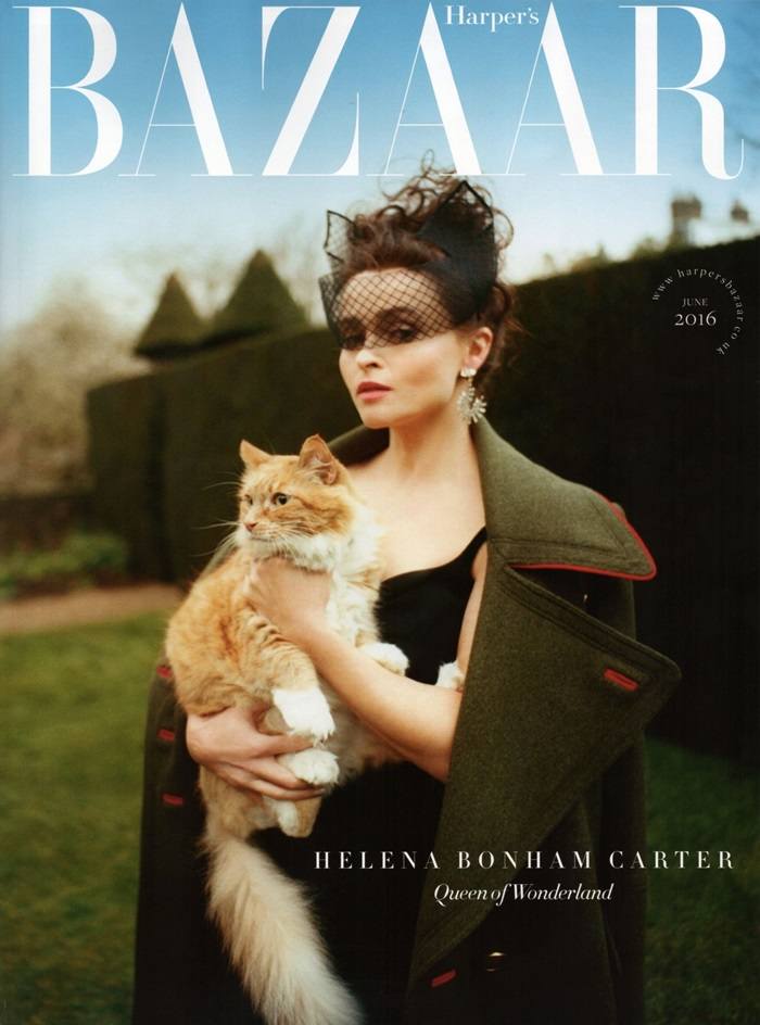 Helena Bonham Carter @ Harper's Bazaar UK June 2016
