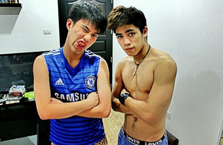 กรณ์ หนุ่มหุ่นเเซ่บ นมชมพู