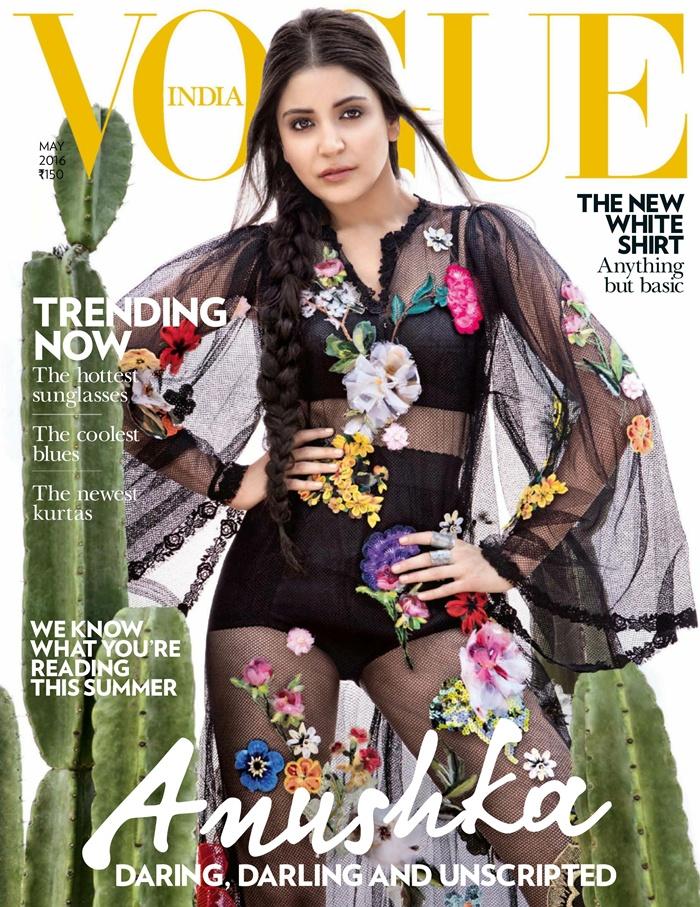 Anushka Sharma @ Vogue India May 2016