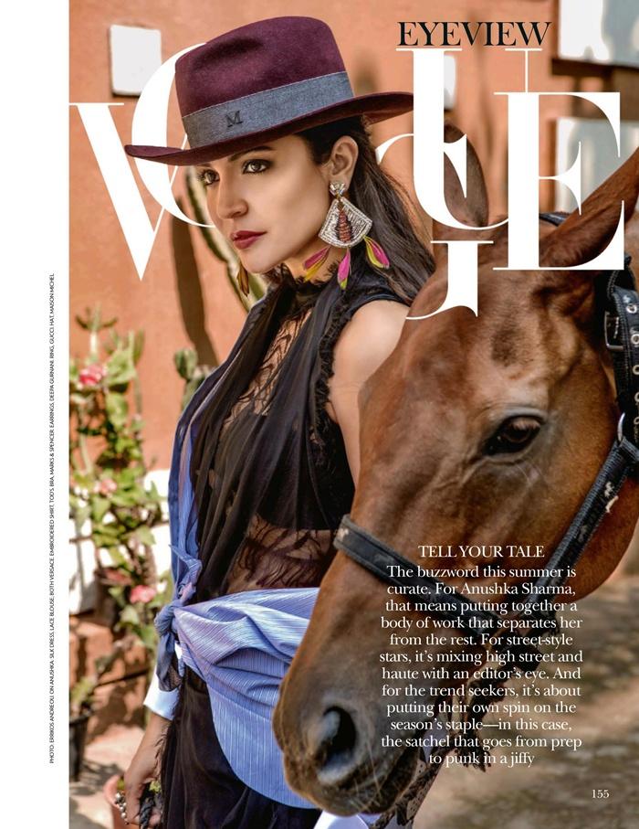 Anushka Sharma @ Vogue India May 2016