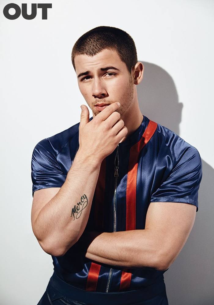 Nick Jonas @ Out Magazine June 2016