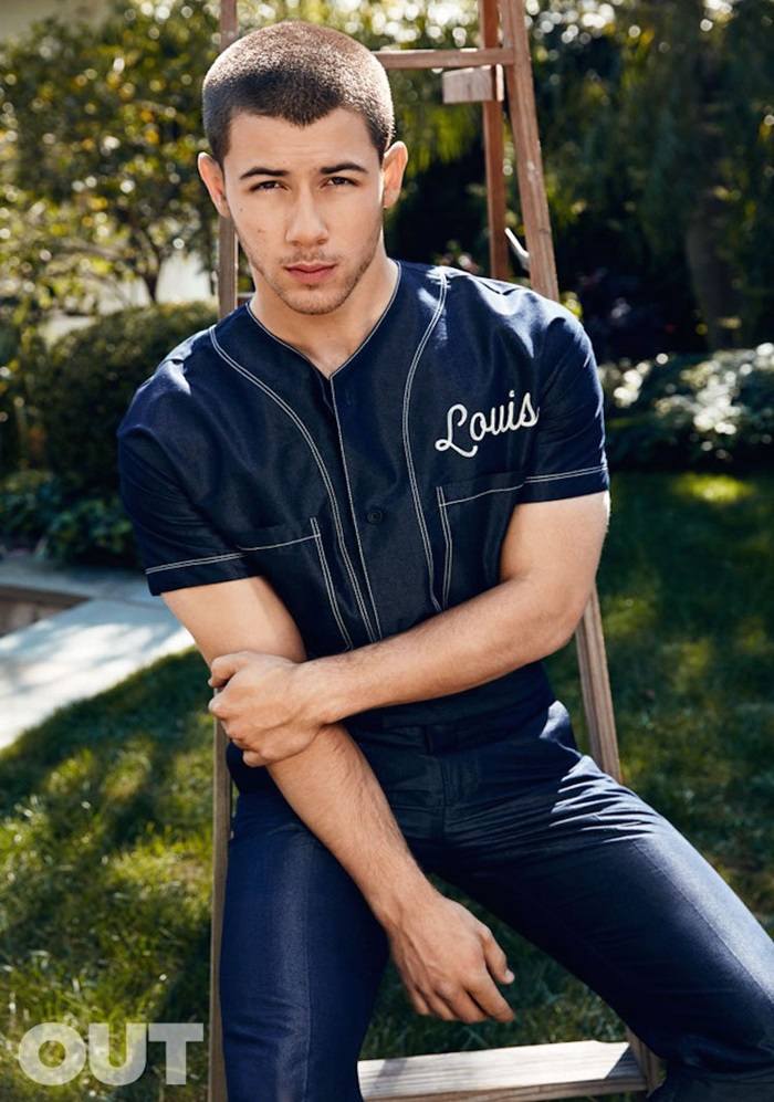 Nick Jonas @ Out Magazine June 2016