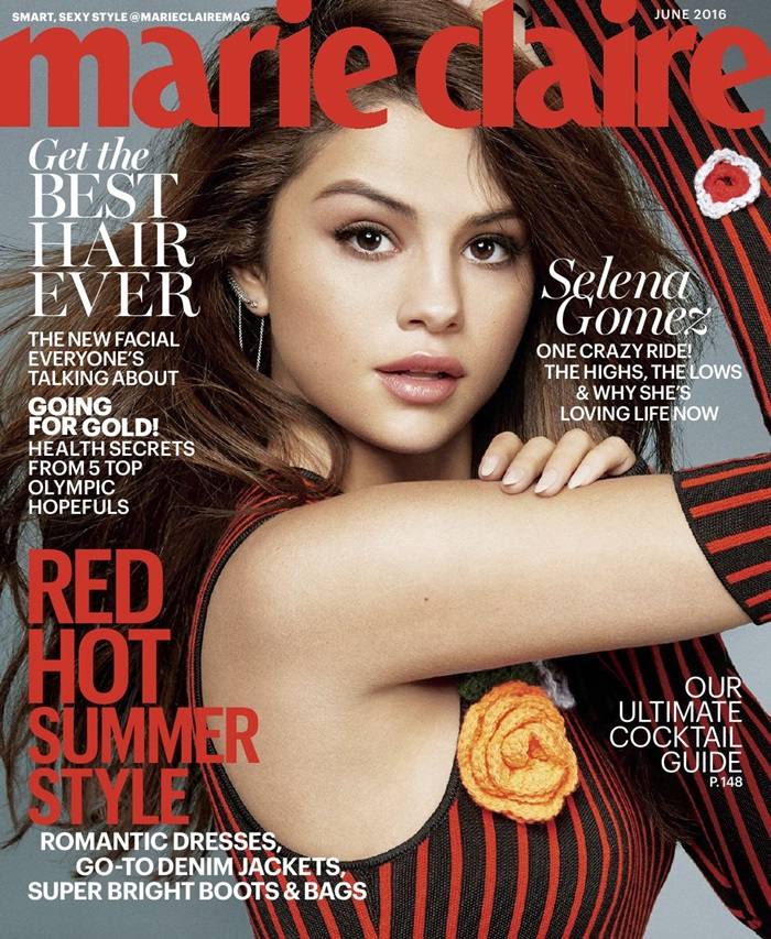 Selena Gomez @ Marie Claire US June 2016
