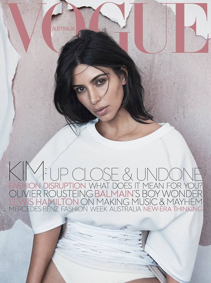 Kim Kardashian @ Vogue Australia June 2016