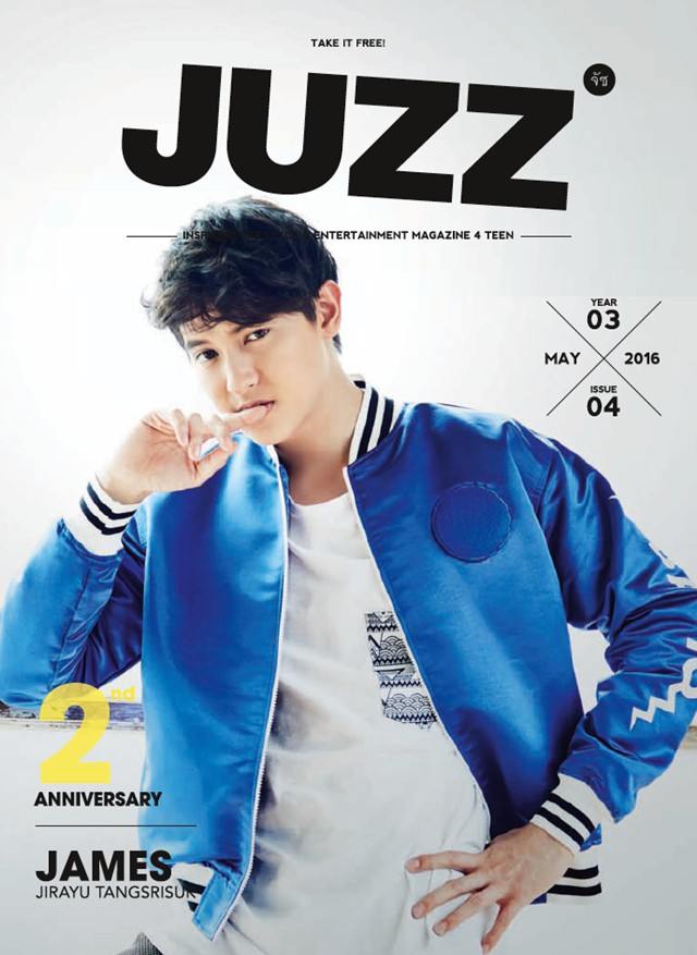 เจมส์ จิรายุ @ JUZZ Magazine year 3 issue 4 May 2016