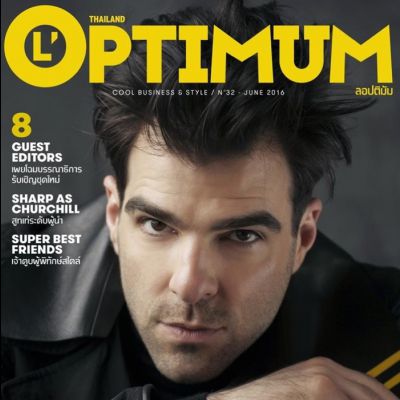 Zachary Quinto @ L'Optimum Thailand June 2016