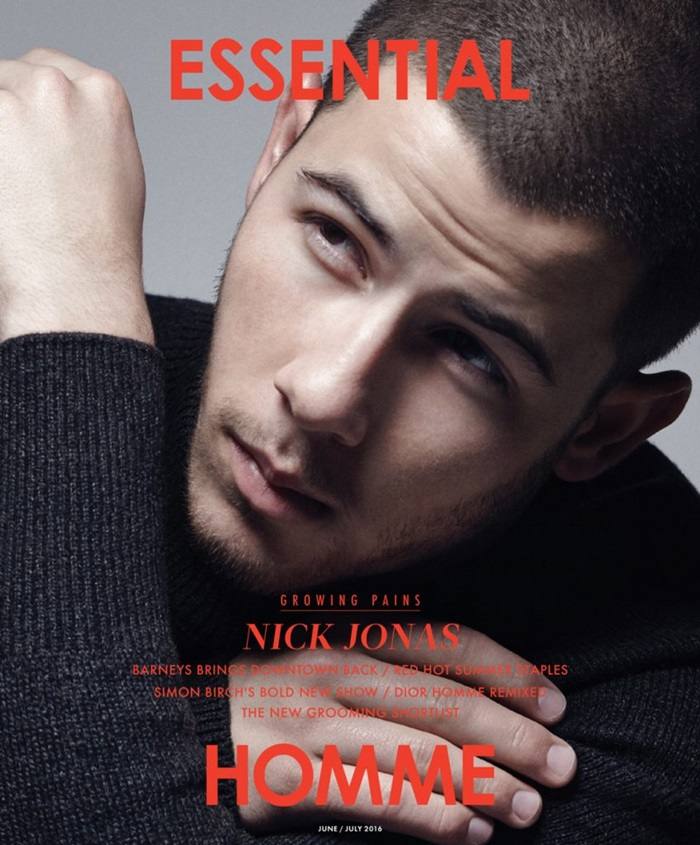 Nick Jonas @ Essential Homme June 2016