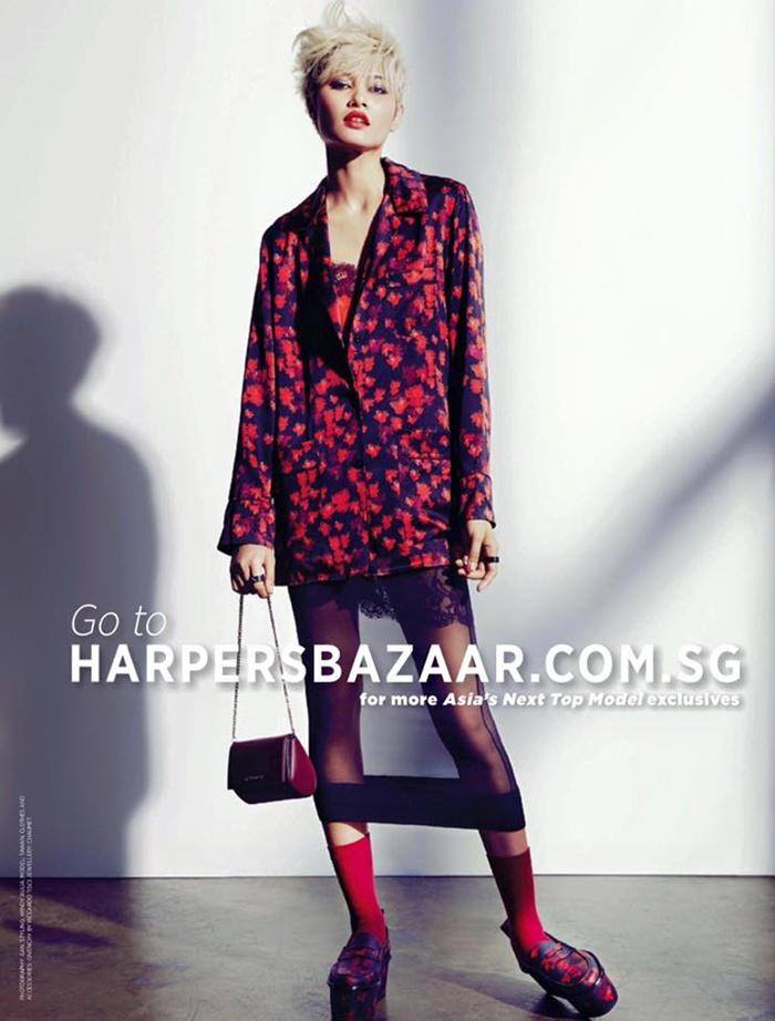 ตะวัน จิรัชญา @ Harper's Bazaar Singapore July 2016