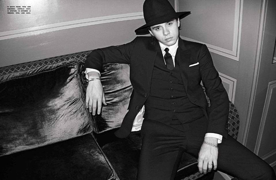 Brooklyn Beckham @ L’Uomo Vogue Italia July 2016
