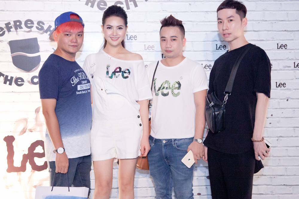 Mario Maurer, Koolcheng Trịnh Tú Trung, Mai Hà Ngân - Lee Jeans Refesh The City