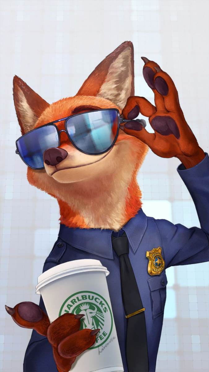 Nick Wilde and Judy Hopps (ZOOTOPIA)