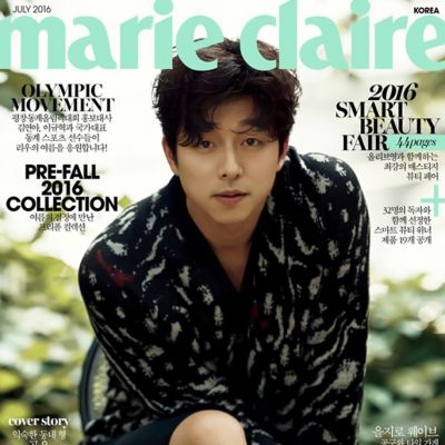 Gong Yoo @ Marie Claire Korea July 2016