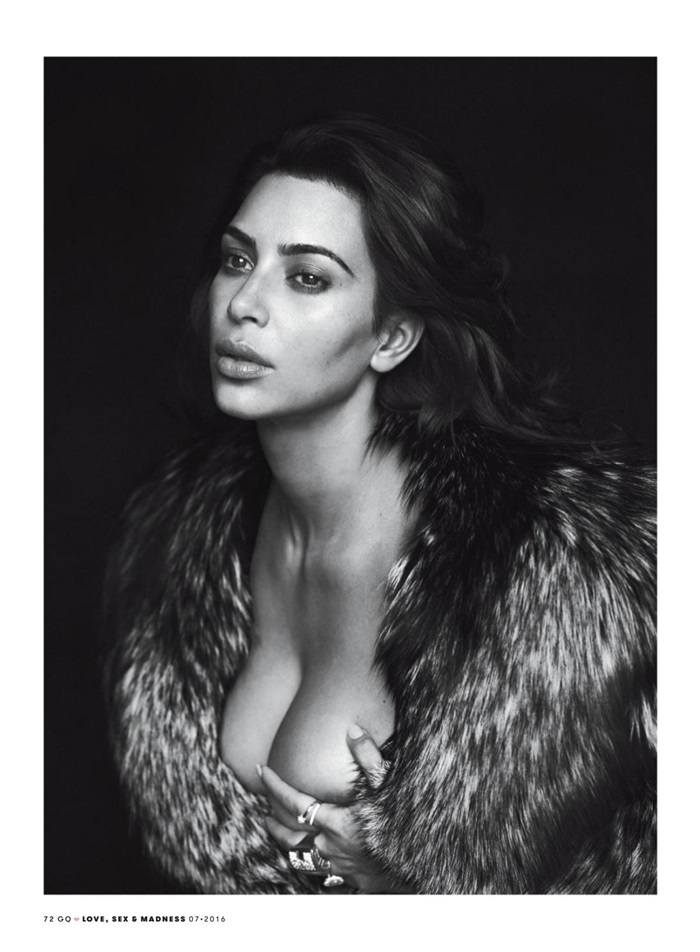 Kim Kardashian @ GQ US July 2016