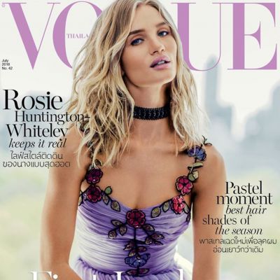 Rosie Huntington-Whiteley @ VOGUE THAILAND no.42 July 2016