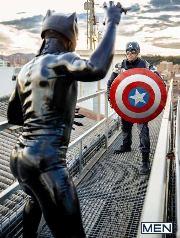 จัดว่าเด็ด Captain America A Gay XXX Parody