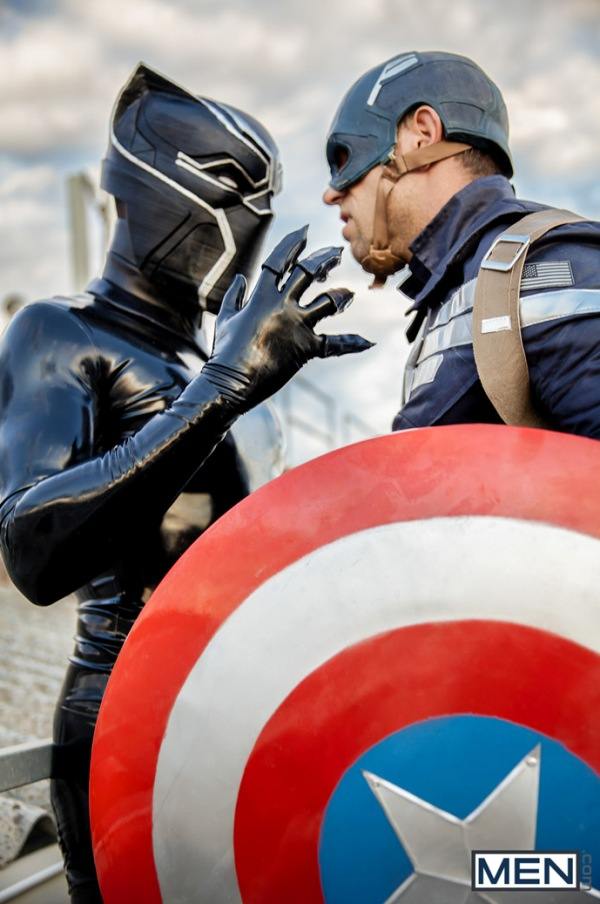 จัดว่าเด็ด Captain America A Gay XXX Parody