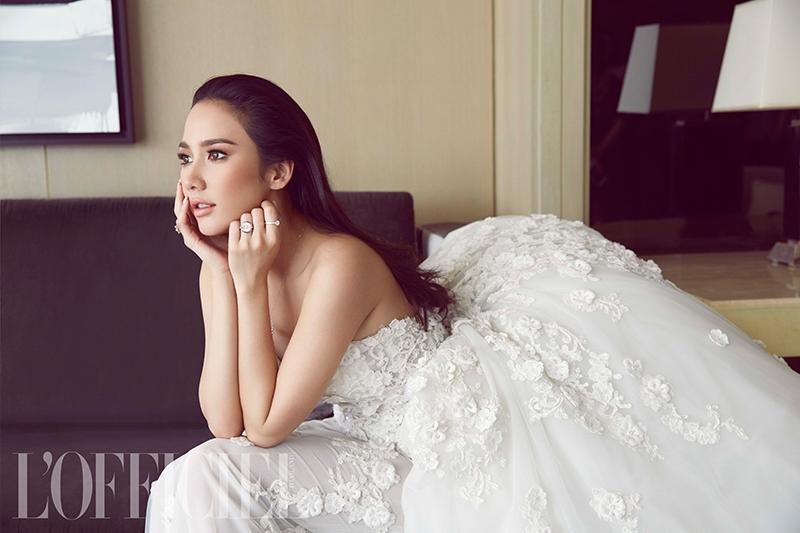อั้ม พัชราภา สวย เลอค่า ดั่งนางพญา @L'Officiel Wedding Thailand July 2016