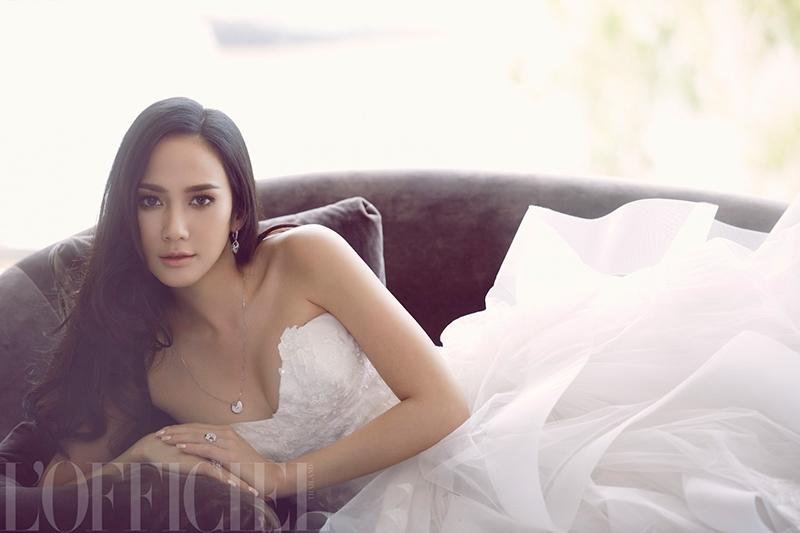 อั้ม พัชราภา สวย เลอค่า ดั่งนางพญา @L'Officiel Wedding Thailand July 2016