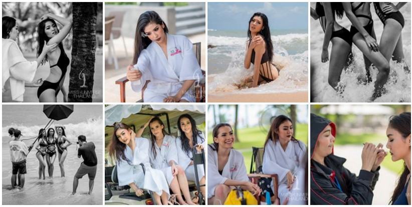 เวที Miss Universe Thailand 2016 ชุดว่ายน้ำรอบ Preliminary