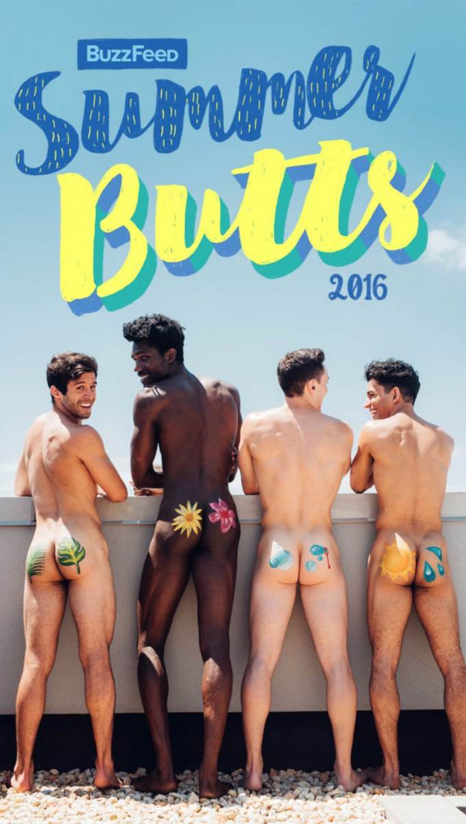 SUMMER BUTTS PAINTED 2016