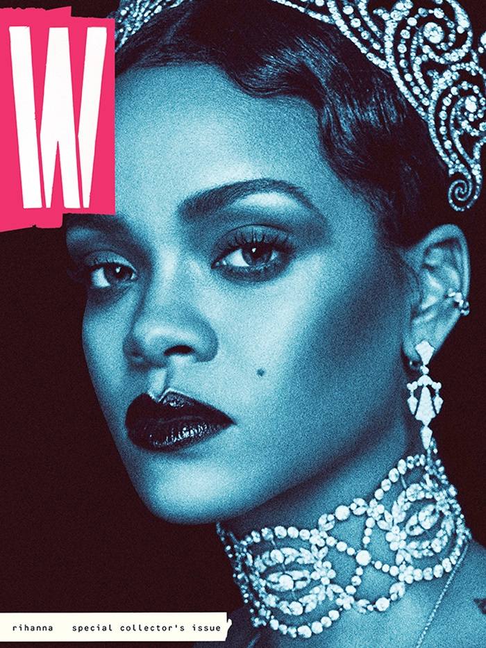 Rihanna @ W September 2016
