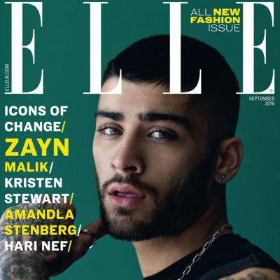 Zayn Malik @ Elle UK September 2016