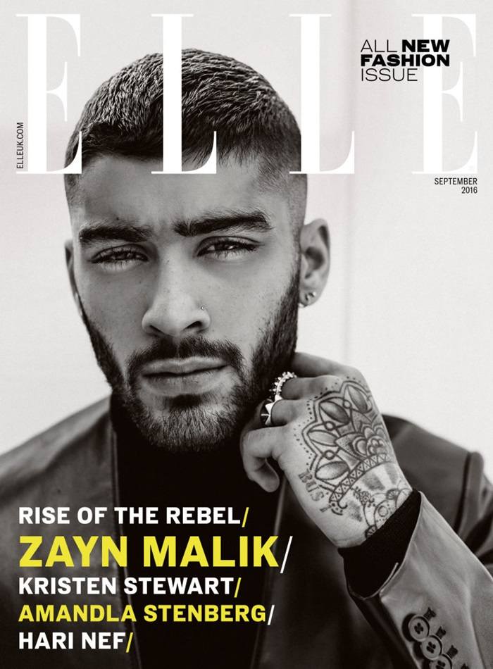 Zayn Malik @ Elle UK September 2016