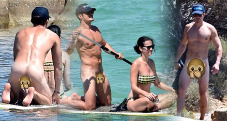 Orlando Bloom เปลือยแซ่บ พายเรือให้ Katy Perry