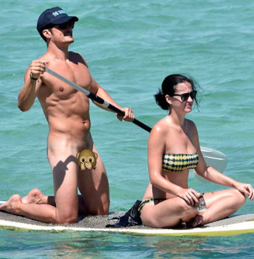 Orlando Bloom เปลือยแซ่บ พายเรือให้ Katy Perry